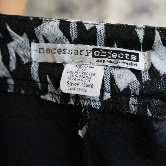 Black and white houndstooth skort - Picture 4 of 4